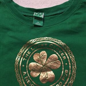 Green Lucky Clover Kids Shirt